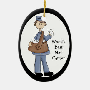 Mailman Thank You Ornament