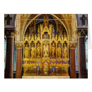Main Altar In Votivkirche, Vienna Austria