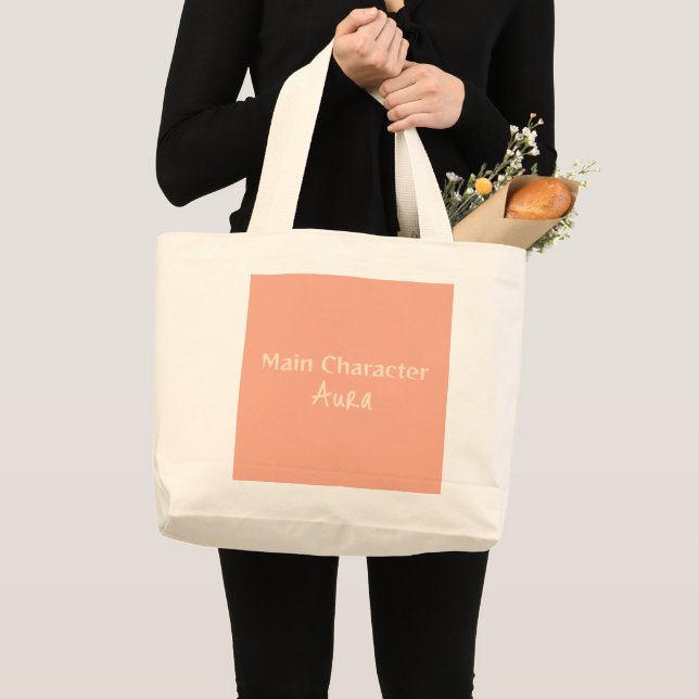 Main Character Aura Tote Bag (Front (Product))