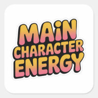 Main Character Energy - Aesthetic Motivational