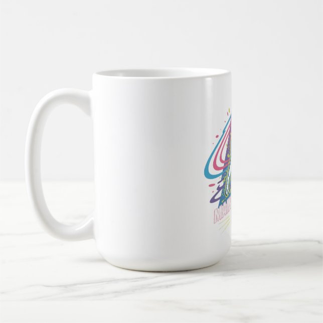 main character energy coffee mug (Left)