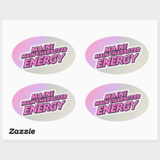 Main Character Energy Sticker