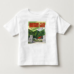 Main Entrance View to Watkins Glen State Park Toddler T-Shirt
