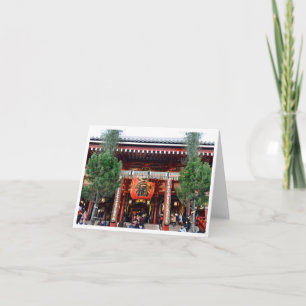 Main Hall, Senso-ji Temple, Asakusa: Tokyo  Card