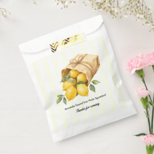 Main Squeeze Amalfi Coast Lemon Bachelorette Favour Bags