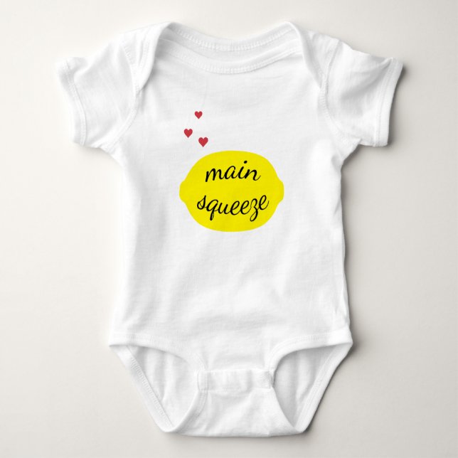 Main Squeeze Baby Bodysuit (Front)