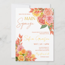 Main Squeeze – Bridal Shower Invitation