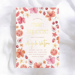 Main Squeeze Citrus Bridal Shower