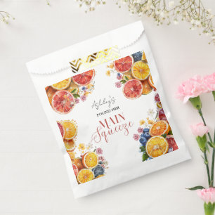 Main Squeeze Citrus Bridal Shower Favour Bags