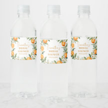 Main Squeeze Citrus Orange Bridal Shower
