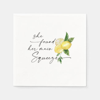 Main Squeeze Cocktail Napkin