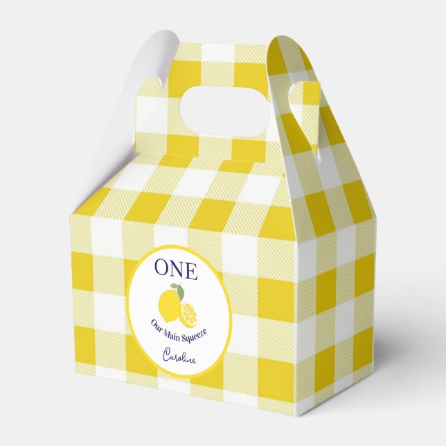 Main Squeeze Favour Box Kids Party (Front Side)