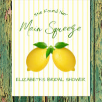 Main Squeeze Lemon Bridal Shower