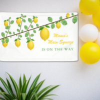 Main Squeeze Lemon Gender Neutral Baby Shower