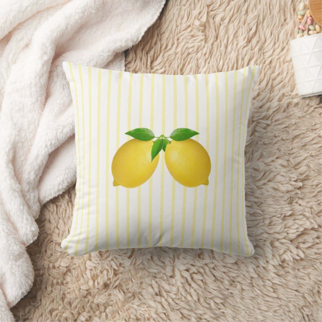 Main Squeeze Lemons Cushion (Blanket)