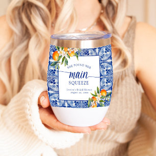 Main Squeeze Oranges & Blue Mediterranean