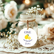 Main Squeeze Party Favour Tags Kids Birthday