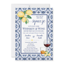 Main Squeeze Whiskey & Wine Mediterranean Shower