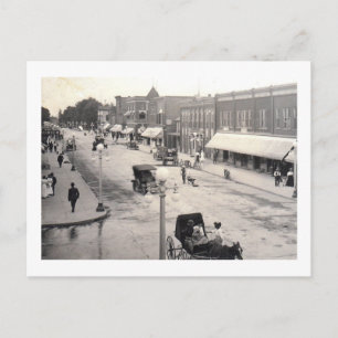 Main St., Rahway, NJ Vintage Postcard