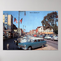Main St., Somerville, New Jersey Vintage