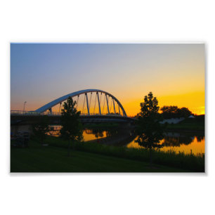 Main Street Bridge, Columbus, Ohio Photo Print
