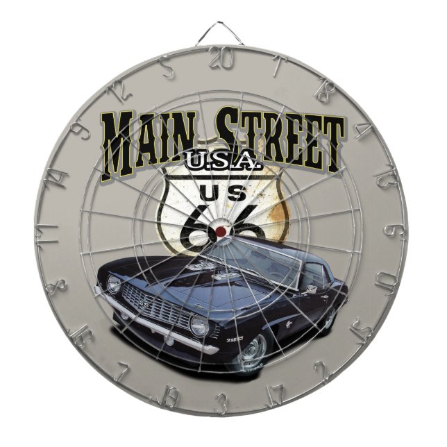 Main Street Camaro Dartboard (Front)