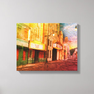 Main Street Canvas Print