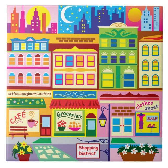 Main Street Colours Tile (Front)