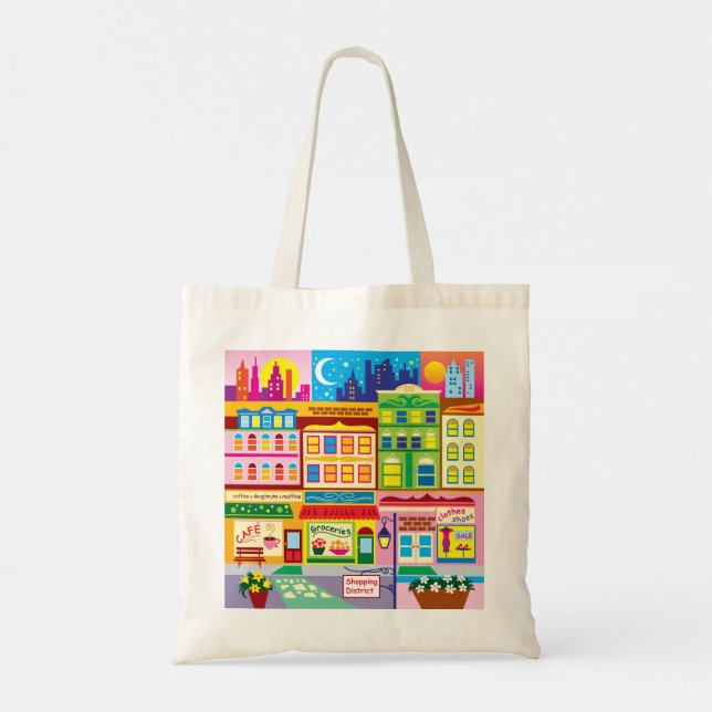 Main Street Colours Tote Bag (Back)