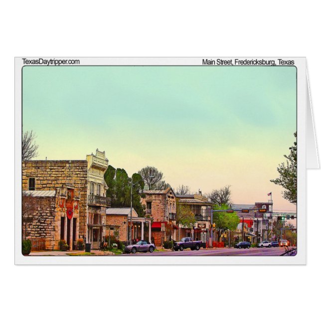 Main Street, Fredericksburg, TX (Front Horizontal)