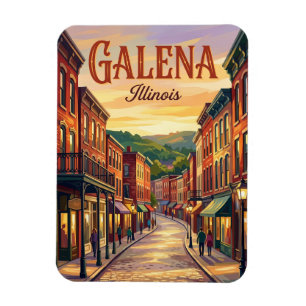 Main Street, Galena USA Magnet