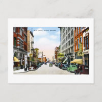 Main Street, Helena, Montana Vintage Greetings