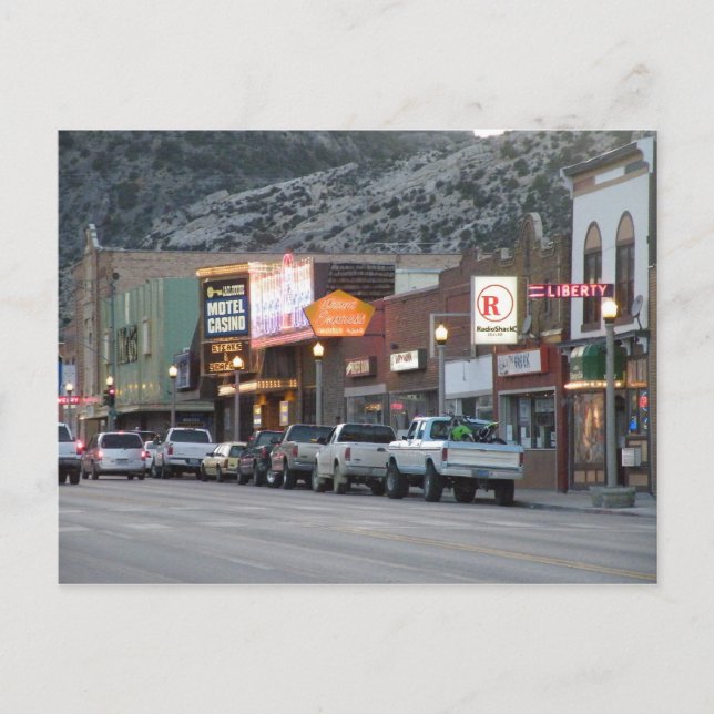 Main Street Postcard (Front)