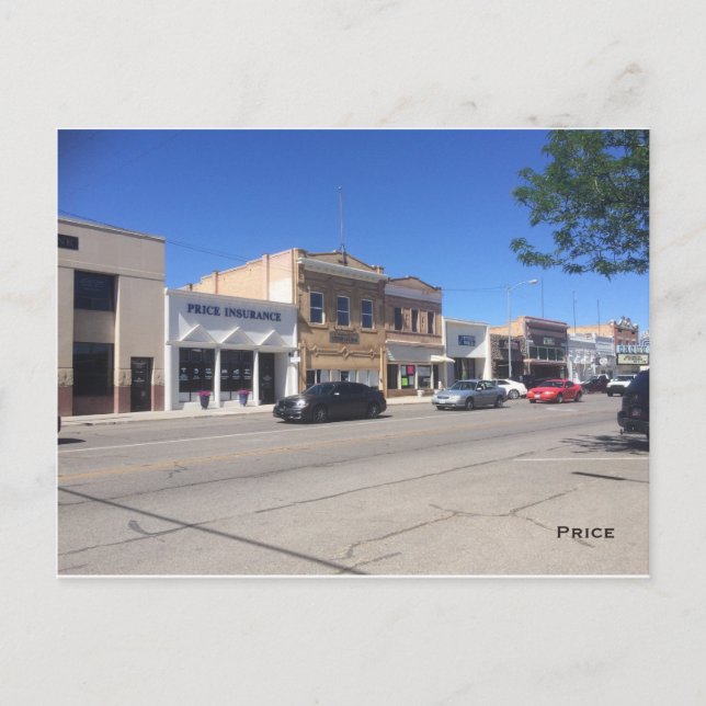 Main Street - Price Postcard (Front)