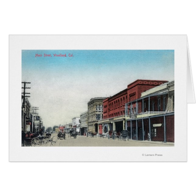 Main Street SceneWoodland, CA (Front Horizontal)