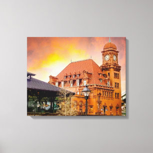 Main Street Train Station Richmond VA Canvas Print