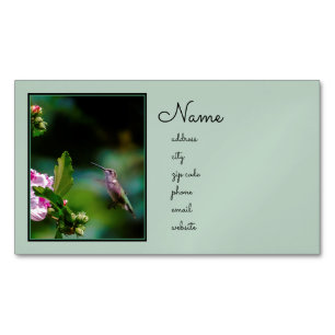 main vertical magnetic business card