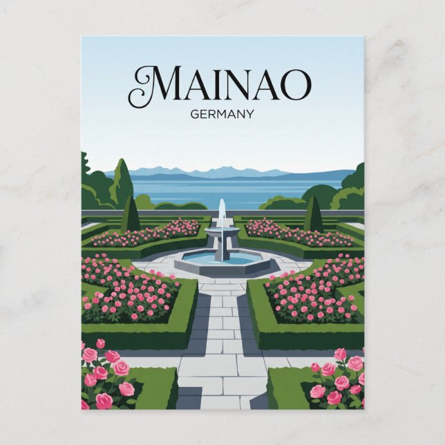 Mainau Island Germany Postcard (Front)