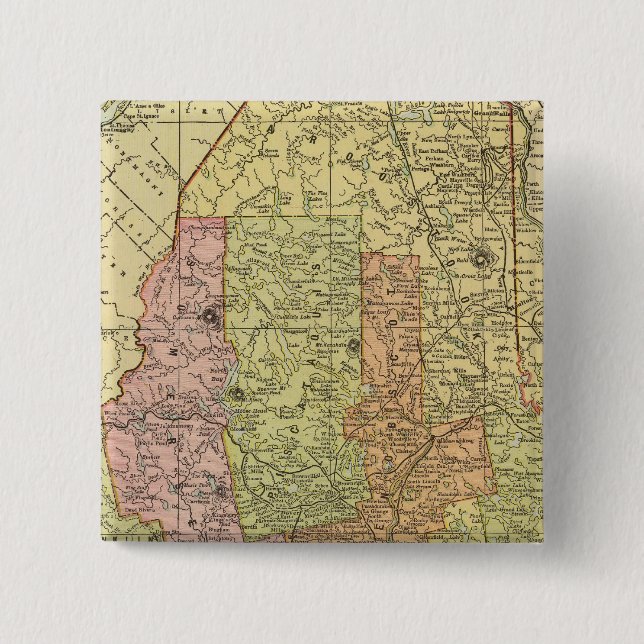 Maine 11 15 cm square badge (Front)