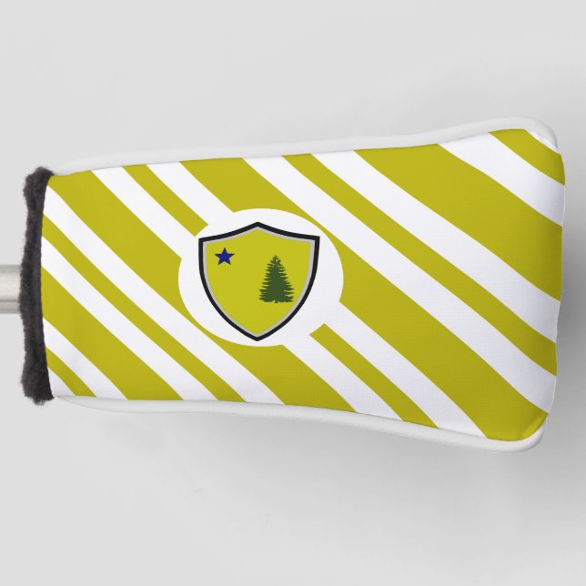 Maine(1901flag) Golf Head Cover (Front)
