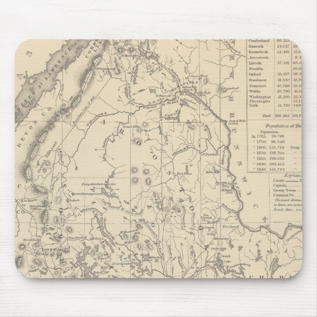 Maine 4 mouse pad (Front)