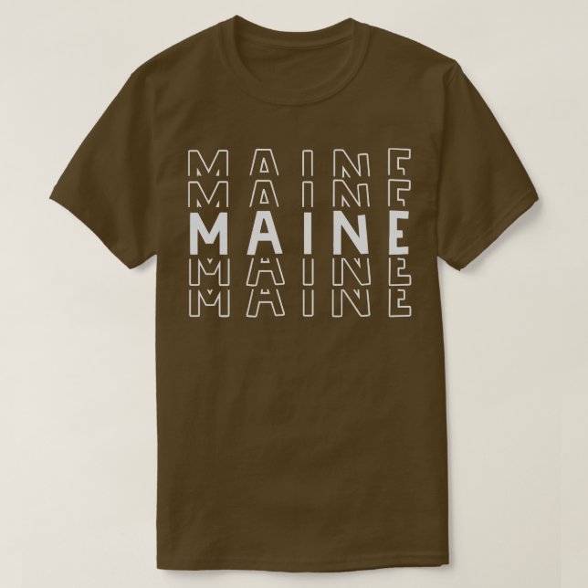maine 5 T-Shirt (Design Front)