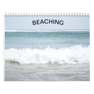 Maine Beach 12 Month Calendar