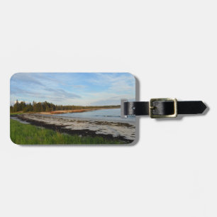 Maine Beach Luggage Tag