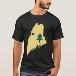 Maine Bicentennial 200Th Anniversary Maine 1901 Fl T-Shirt