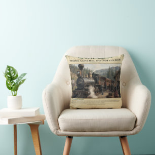Maine Central Begins Its Run 1862 Cushion