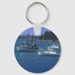 Maine Coast Key Ring
