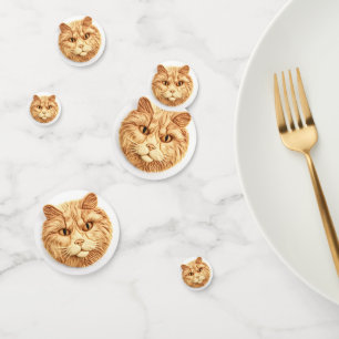 Maine Coon Cat 3D Inspired Confetti