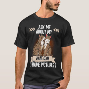 Maine Coon Cat 8 T-Shirt