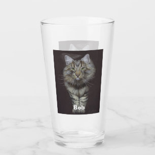 Maine Coon Cat Glass